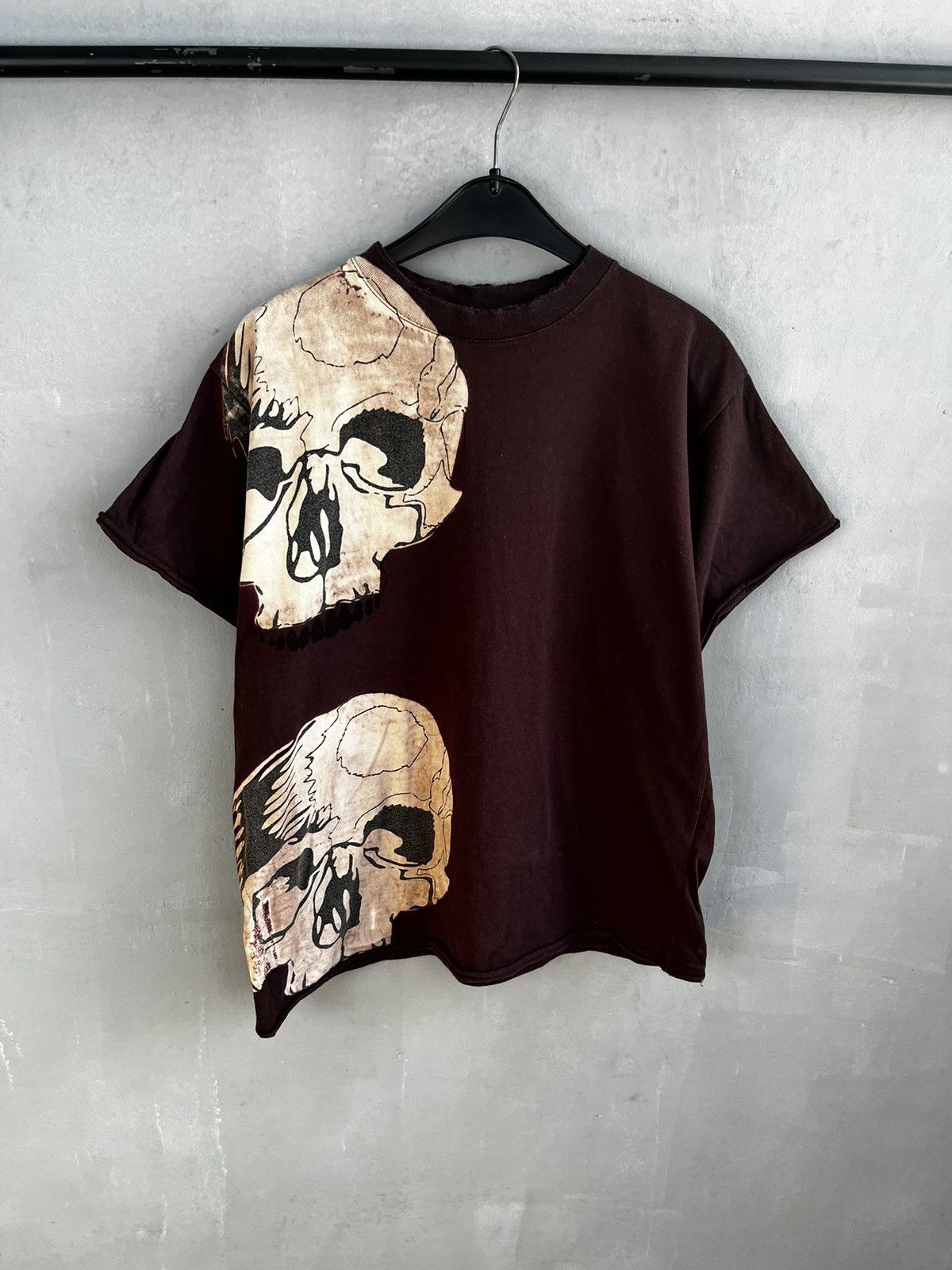 Vintage Buddhist Punk brown skull t shirt Size US M / EU 48-50 / 2 - 13 Thumbnail