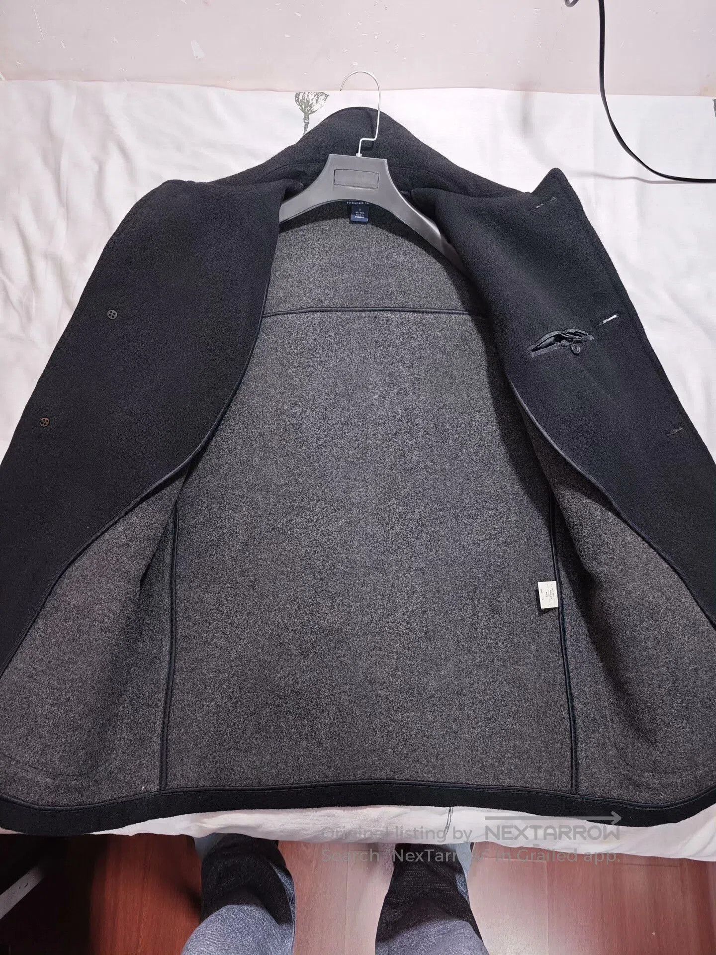 Brooks Brothers Brooks Brothers Black Wool Jacket Coat. Size US S / EU 44-46 / 1 - 6 Thumbnail