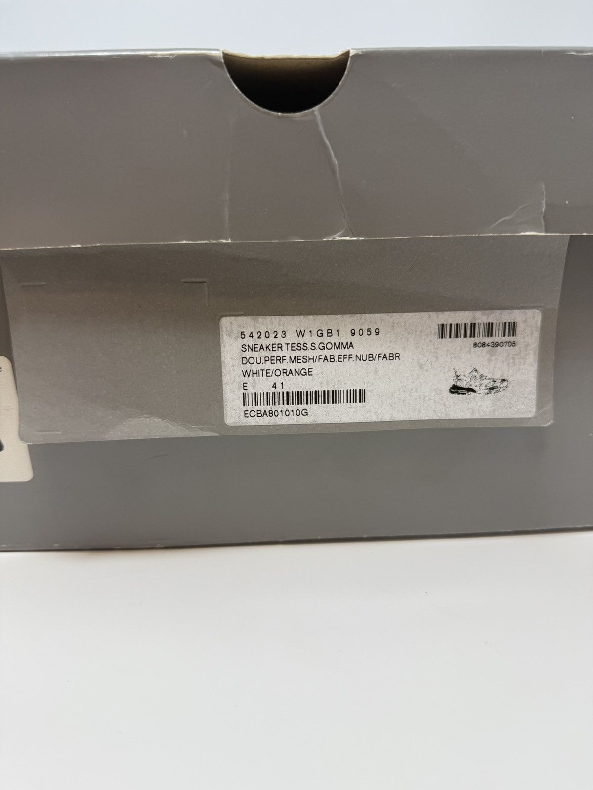 Balenciaga Balenciaga Track Sneaker White/Orange Size US 8 / EU 41 - 10 Thumbnail