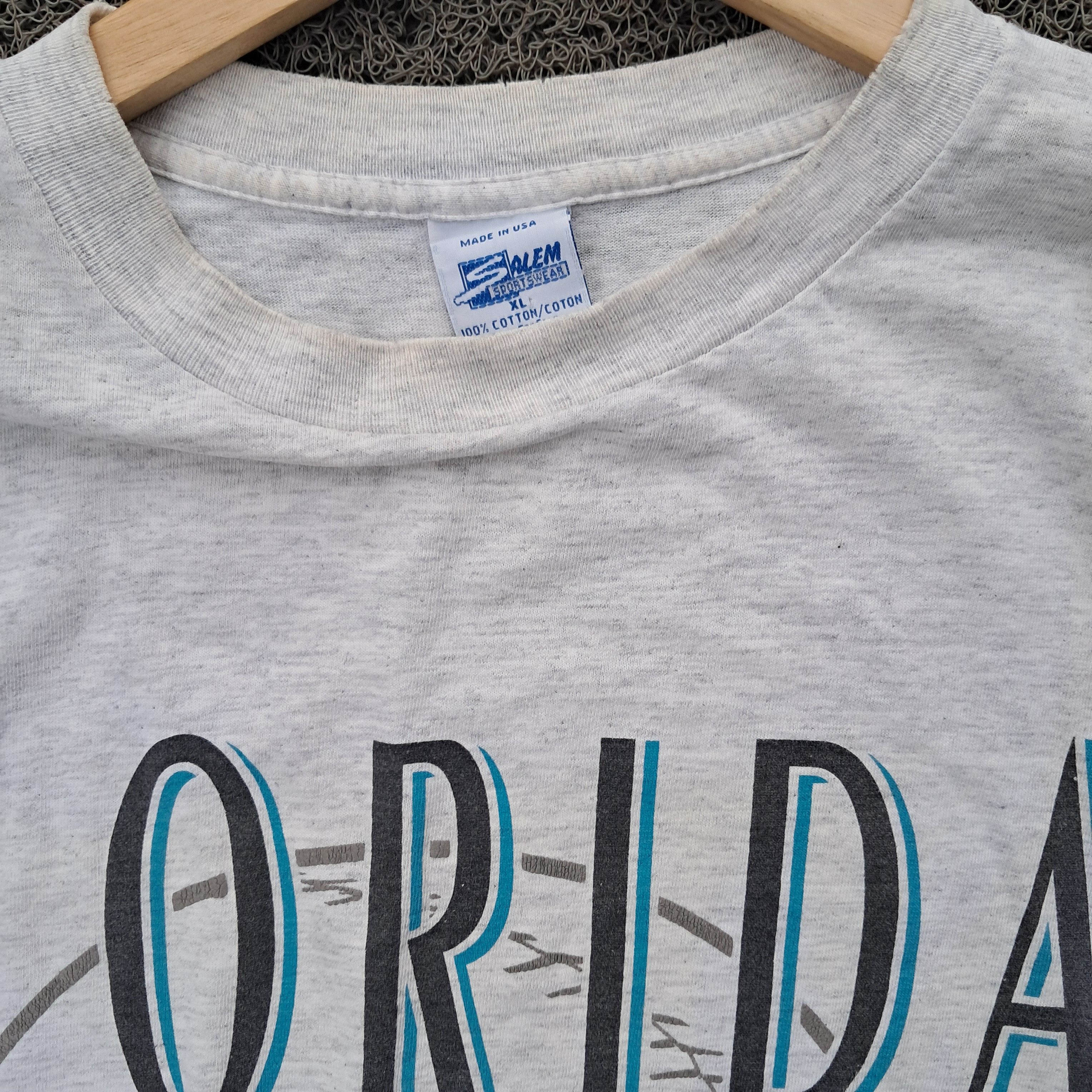 Salem Sportswear Vintage Tee Florida Baseball Club by Salem Sportswear Size US XL / EU 56 / 4 - 3 Thumbnail