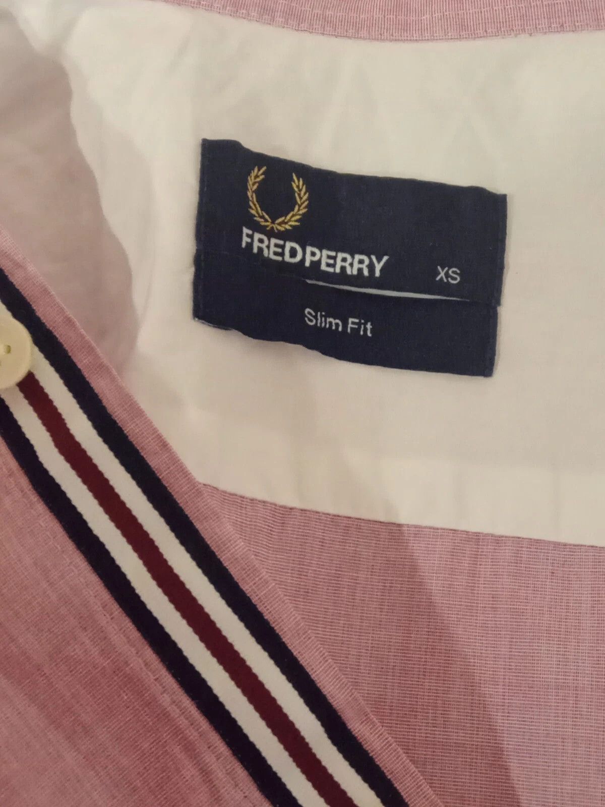 Fred Perry Fred Perry Short Sleeve Logo Shirt Size XS Size US XS / EU 42 / 0 - 6 Thumbnail