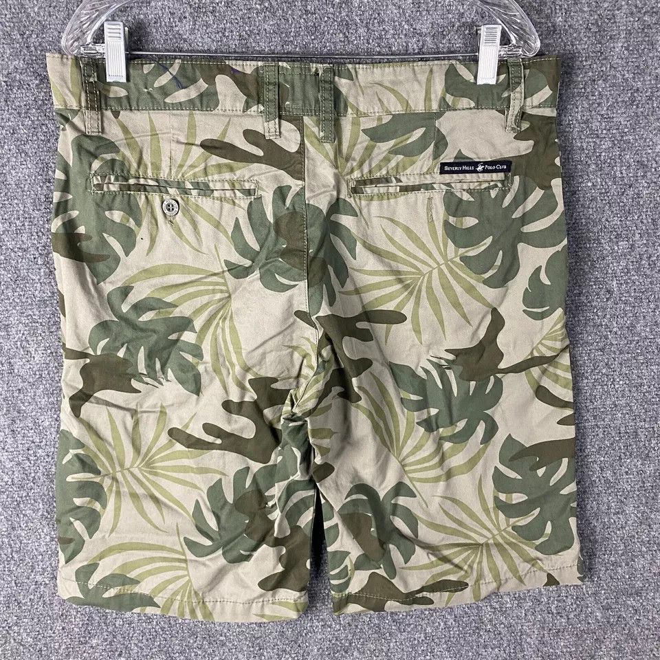 Beverly Hills Polo Club Beverly Hills Polo Club Shorts Men's 34 Hawaiian Green Chino Size US 34 / EU 50 - 5 Thumbnail