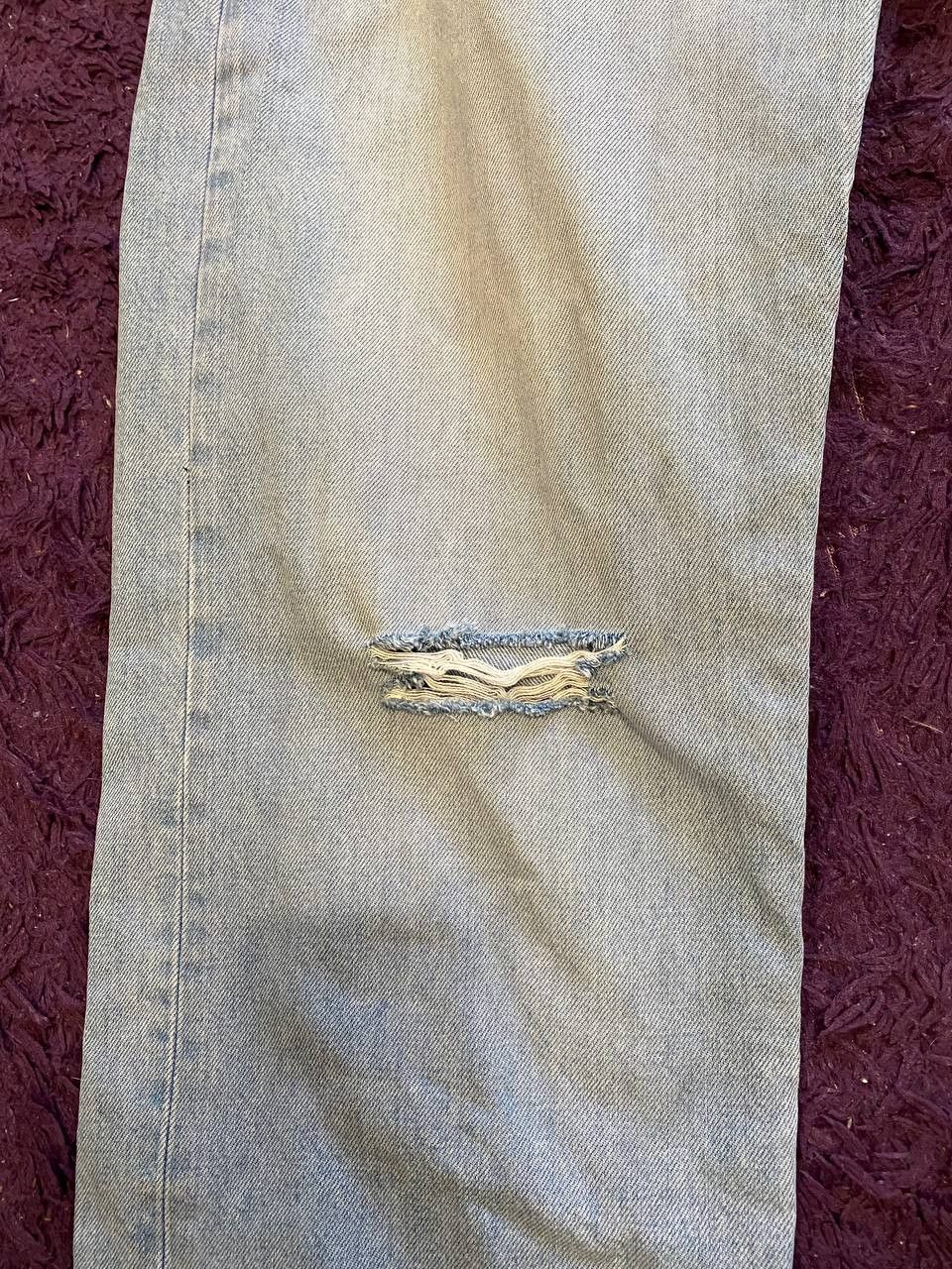 Diesel Vintage Y2K Diesel Industry Denim Distressed Jeans Size US 36 / EU 52 - 8 Thumbnail