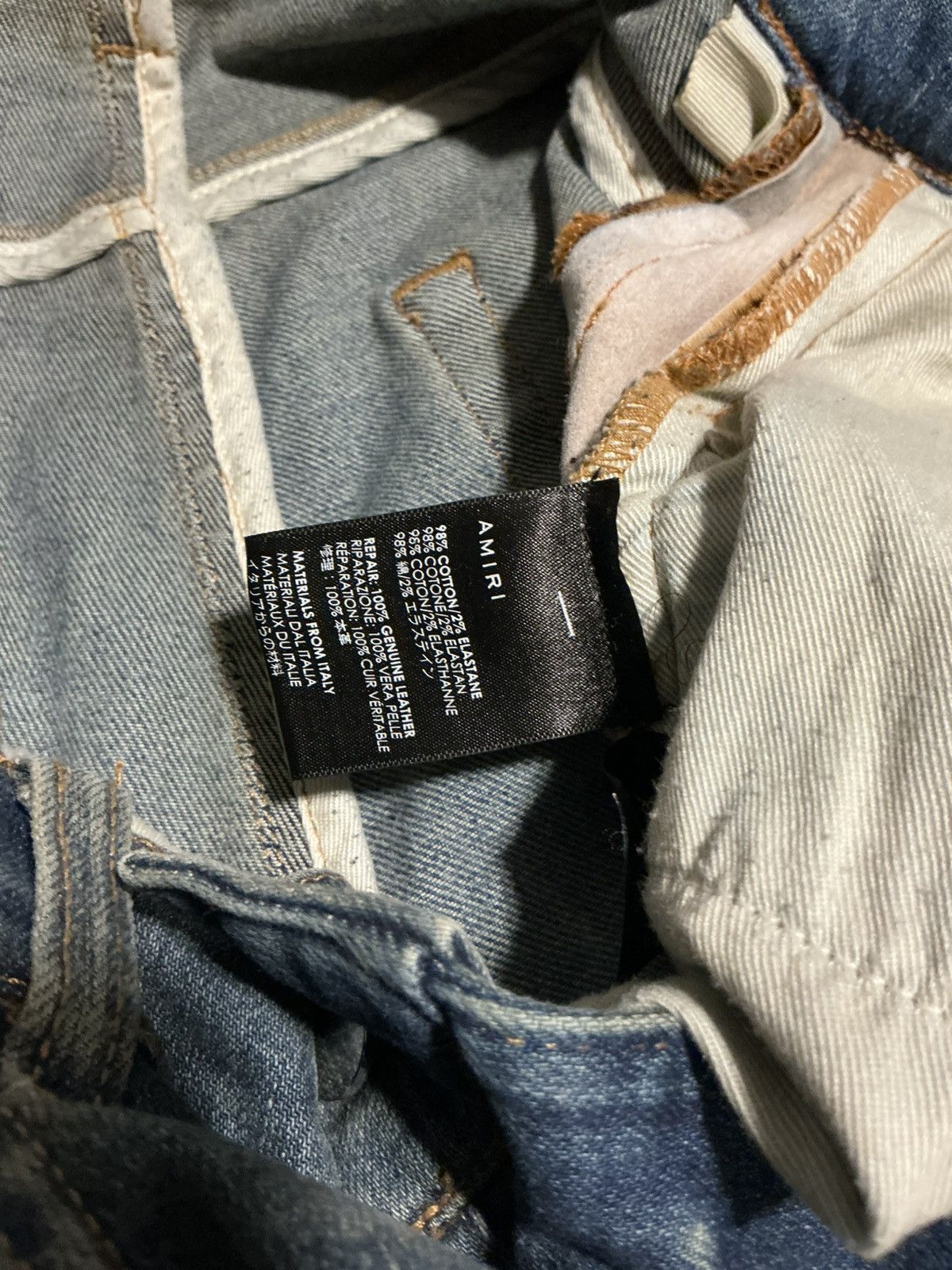 Amiri Amiri jeans Size US 30 / EU 46 - 14 Thumbnail
