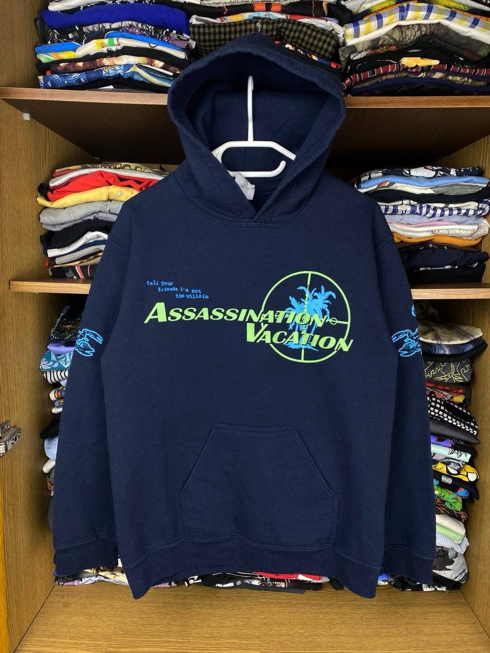 Band Tees Drake 2019 Assasination Vacation Tour Scorpion Hoodie Size US S / EU 44-46 / 1 - 2 Thumbnail