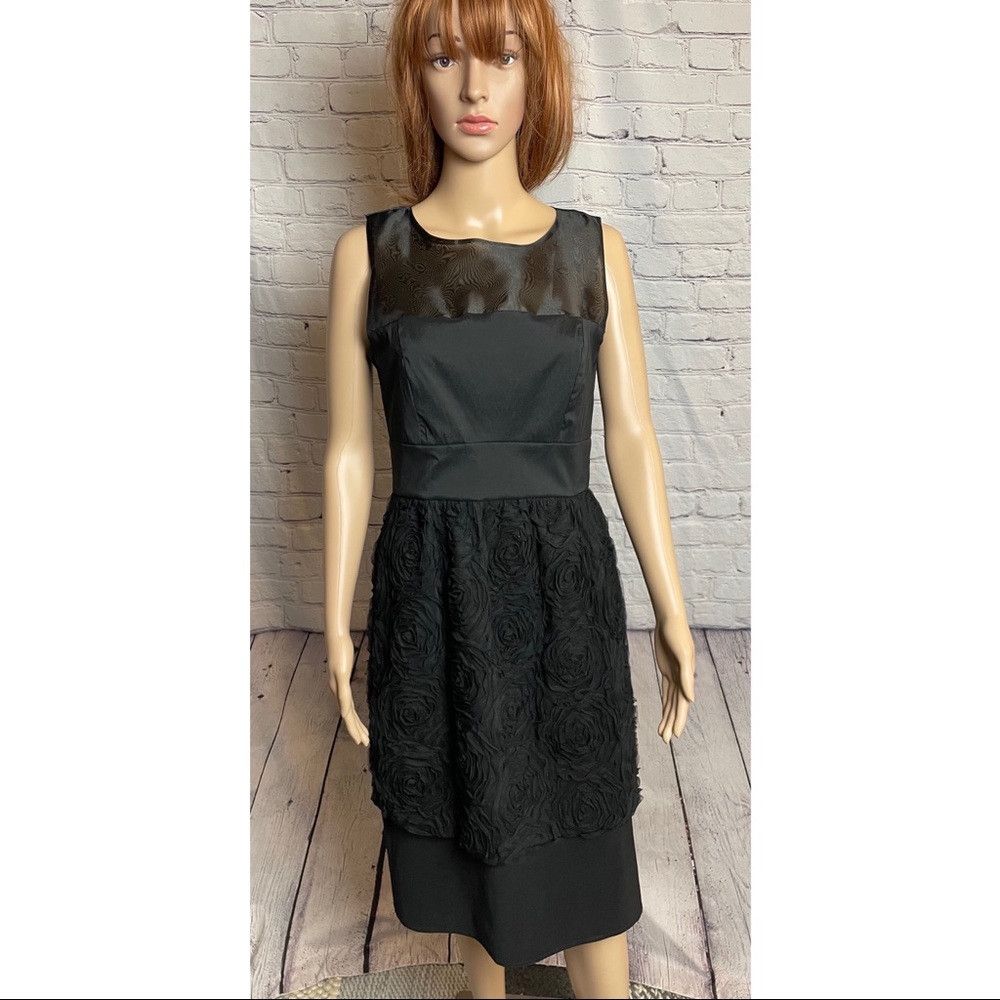 Other Just Taylor Black Cocktails Dress Size 6 Size M / US 6-8 / IT 42-44 - 1 Thumbnail