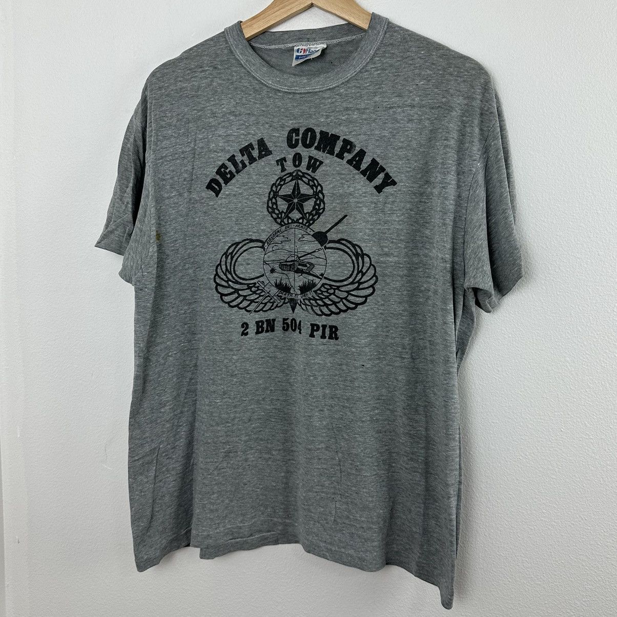 Vintage Vintage US Army Battalion Military T Shirt XL Size US XL / EU 56 / 4 - 2 Thumbnail