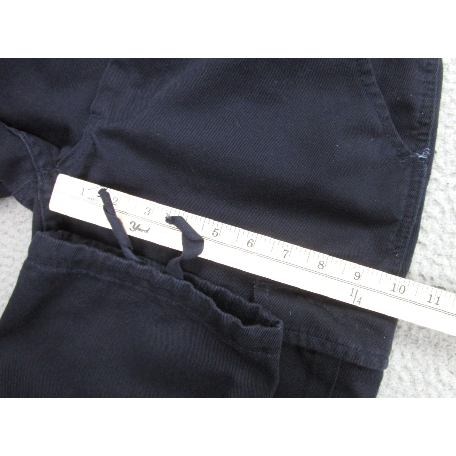 Vintage J Galt Cargo Pants Womens Small Blue Utility Drawstring Cargo Paratrooper Size 28" / US 6 / IT 42 - 7 Thumbnail