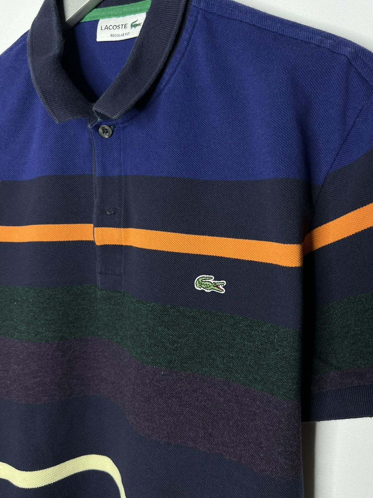 Lacoste 🐊Vintage Lacoste Polo Shirt Short Sleeve Luxury Hype 🐊 Size US L / EU 52-54 / 3 - 3 Thumbnail