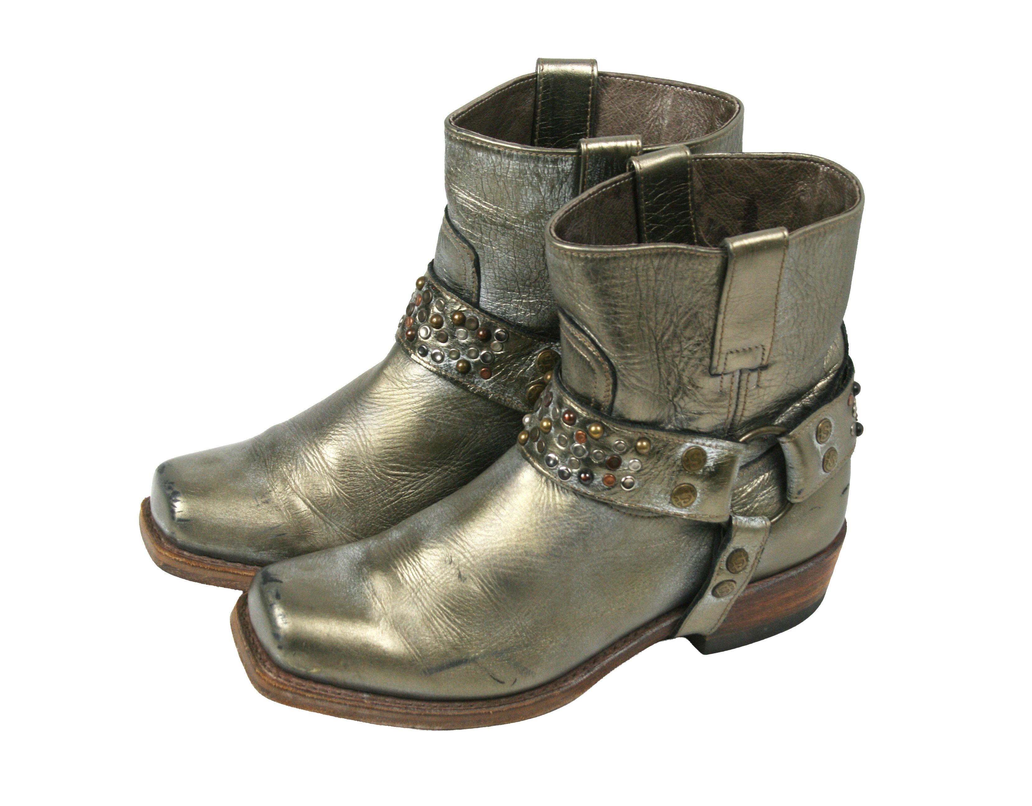 Sendra 00S Cowboy Studded Hog Toe Boots Vintage Size US 7 / IT 37 - 3 Thumbnail