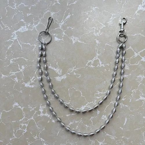 Jewelry Double Layered Wallet Chain Size ONE SIZE - 4 Thumbnail