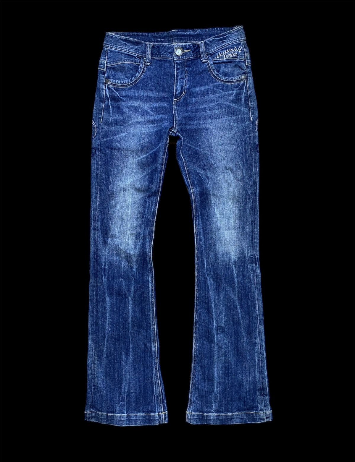 If Six Was Nine × Japanese Brand × Le Grande Bleu (L.G.B.) Japanese classical elf western flared denim LGB style Size US 30 / EU 46 - 1 Thumbnail