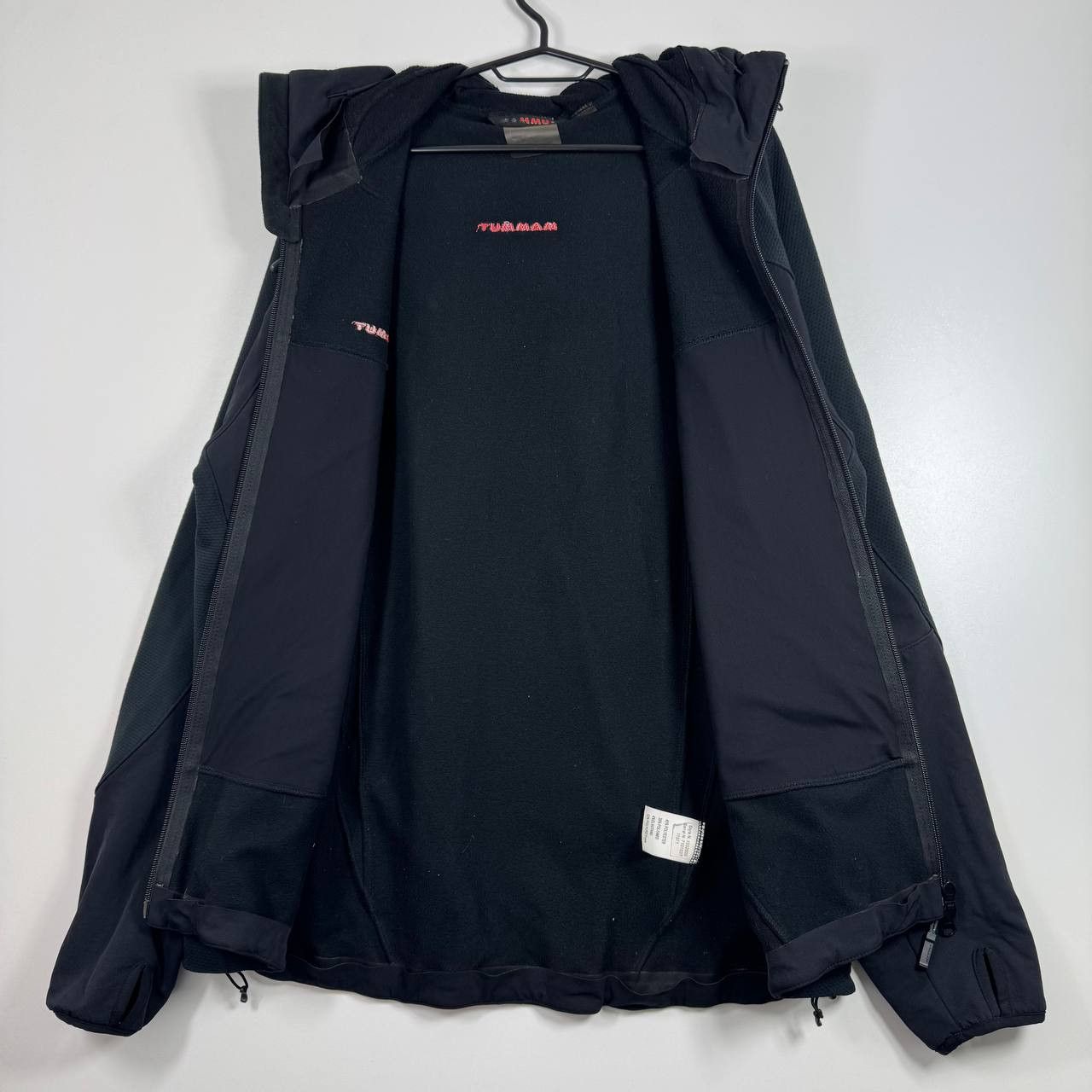 Mammut Mammut Softshell Hooded Jacket Black Outdoor Zip Mens Size M Size US M / EU 48-50 / 2 - 3 Thumbnail