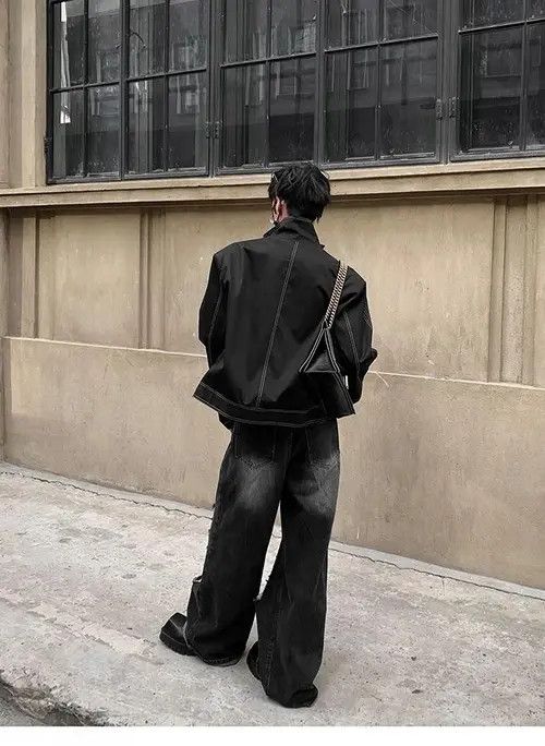 Jean Fukiishi x Aya Baggy distressed ripped wide leg y2k jeans Size US 32 / EU 48 - 8 Thumbnail