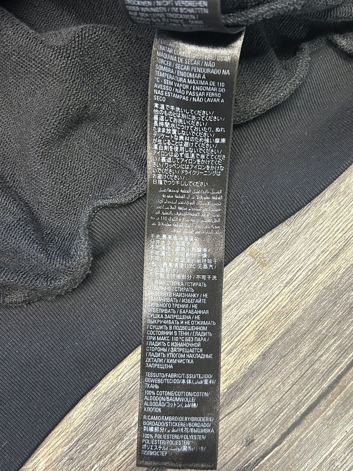 Balenciaga Balenciaga Political Campaign Tape Hoodie Size US L / EU 52-54 / 3 - 7 Thumbnail