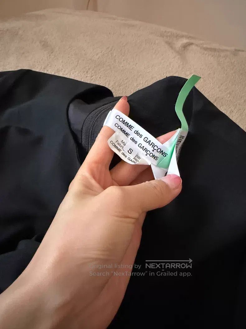 Comme des Garcons Comme des Garcons Black bow tie gathered dress Size S / US 4 / IT 40 - 4 Thumbnail
