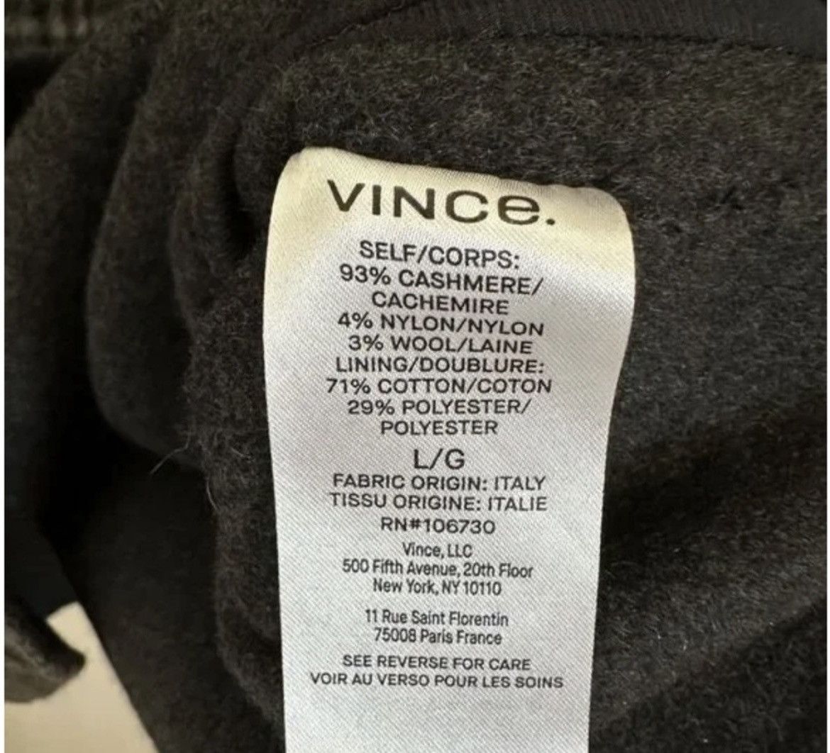Vince Vince Gray plaid cashmere shirt jacket Size US L / EU 52-54 / 3 - 5 Thumbnail