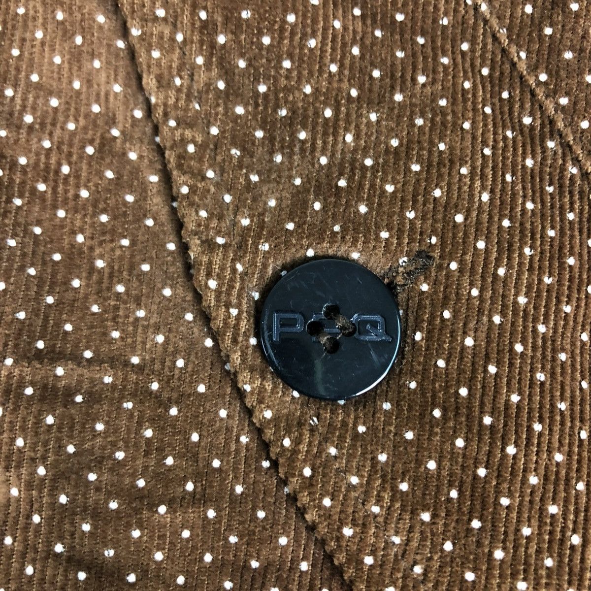 Vintage 🔥POLKADOT CROPPED BIKER JACKET PUNK DESIGN PPQ LONDON Size US S / EU 44-46 / 1 - 19 Thumbnail