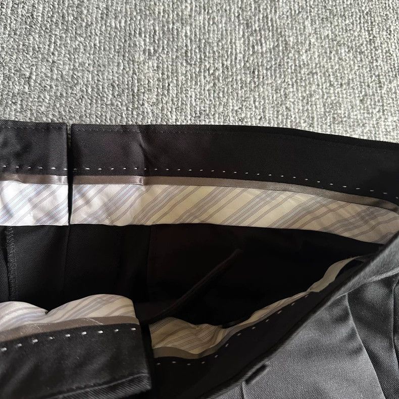 Dior Dior size 44 Black high-definition sheep wool trousers Size US 28 / EU 44 - 4 Thumbnail