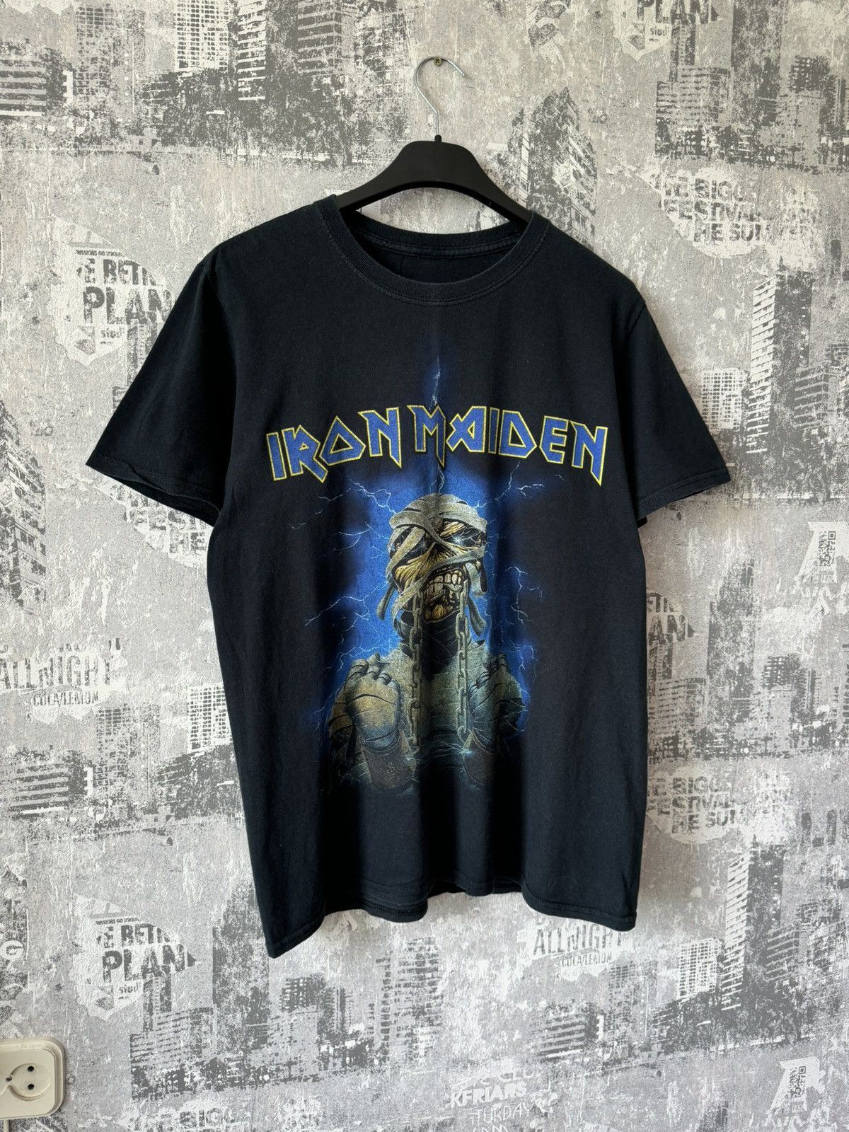Band Tees Vintage Iron Maiden T-Shirt Size US M / EU 48-50 / 2 - 2 Thumbnail