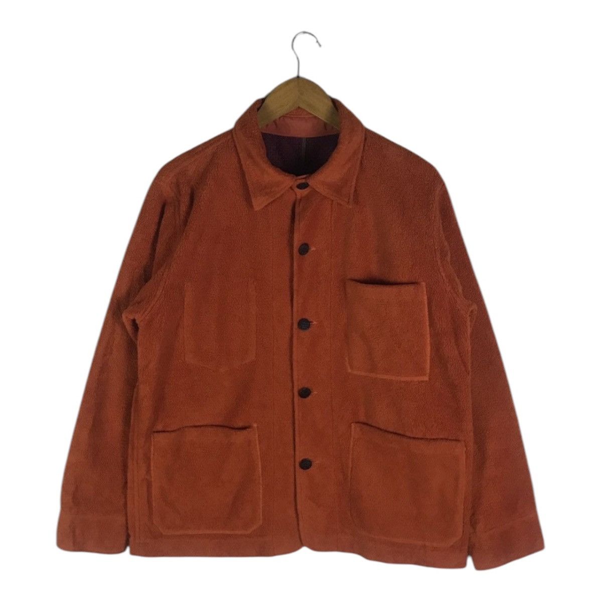 Johnbull × Vintage 🔥Rare🔥Vintage 1963 John Bull Sherpa Fleece Chore Jacket Size US M / EU 48-50 / 2 - 1 Thumbnail