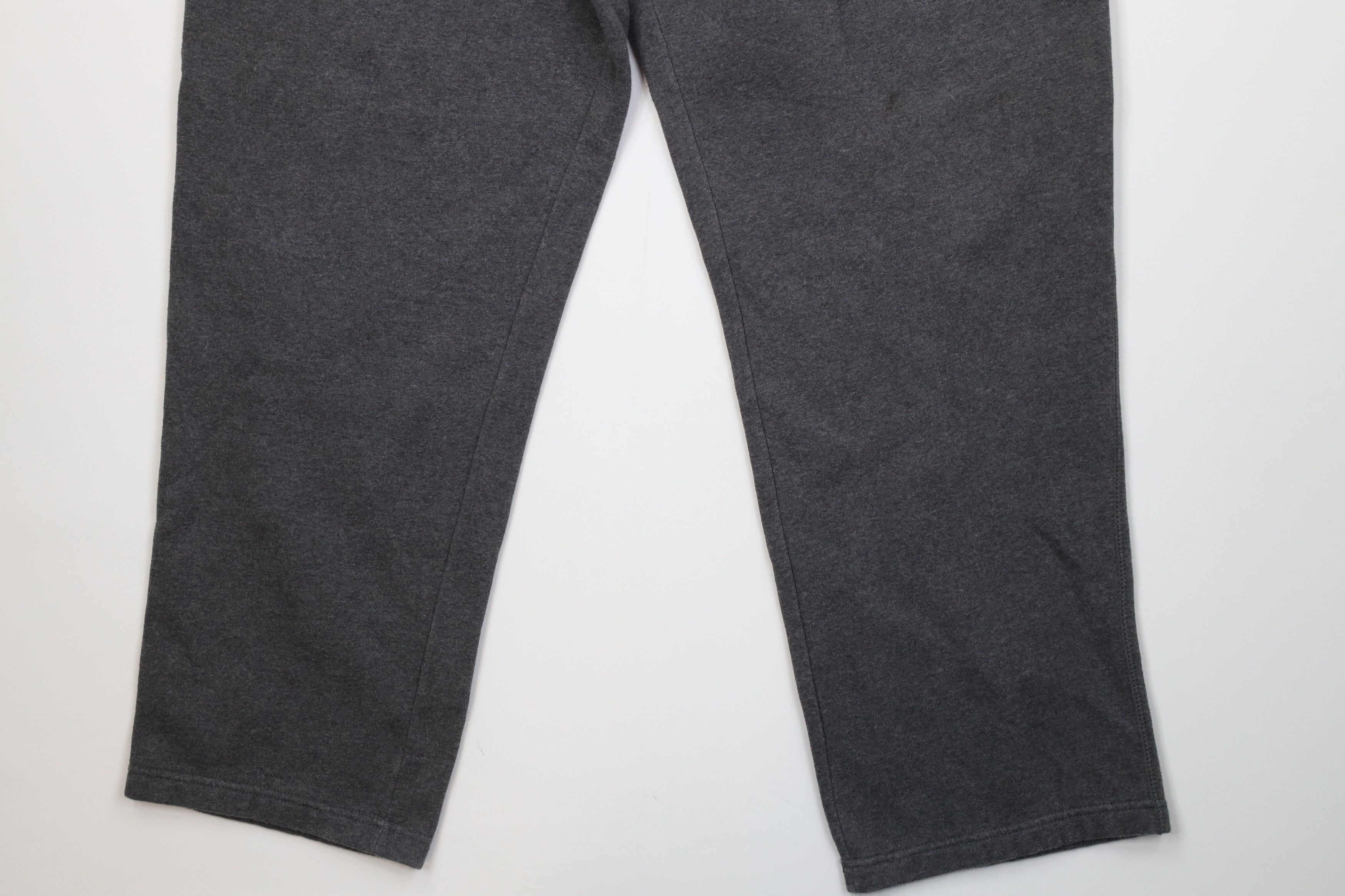 Nike Vintage Y2K Nike Mini Swoosh Wide Leg Sweatpants Pants Gray Size US 40 / EU 56 - 5 Thumbnail
