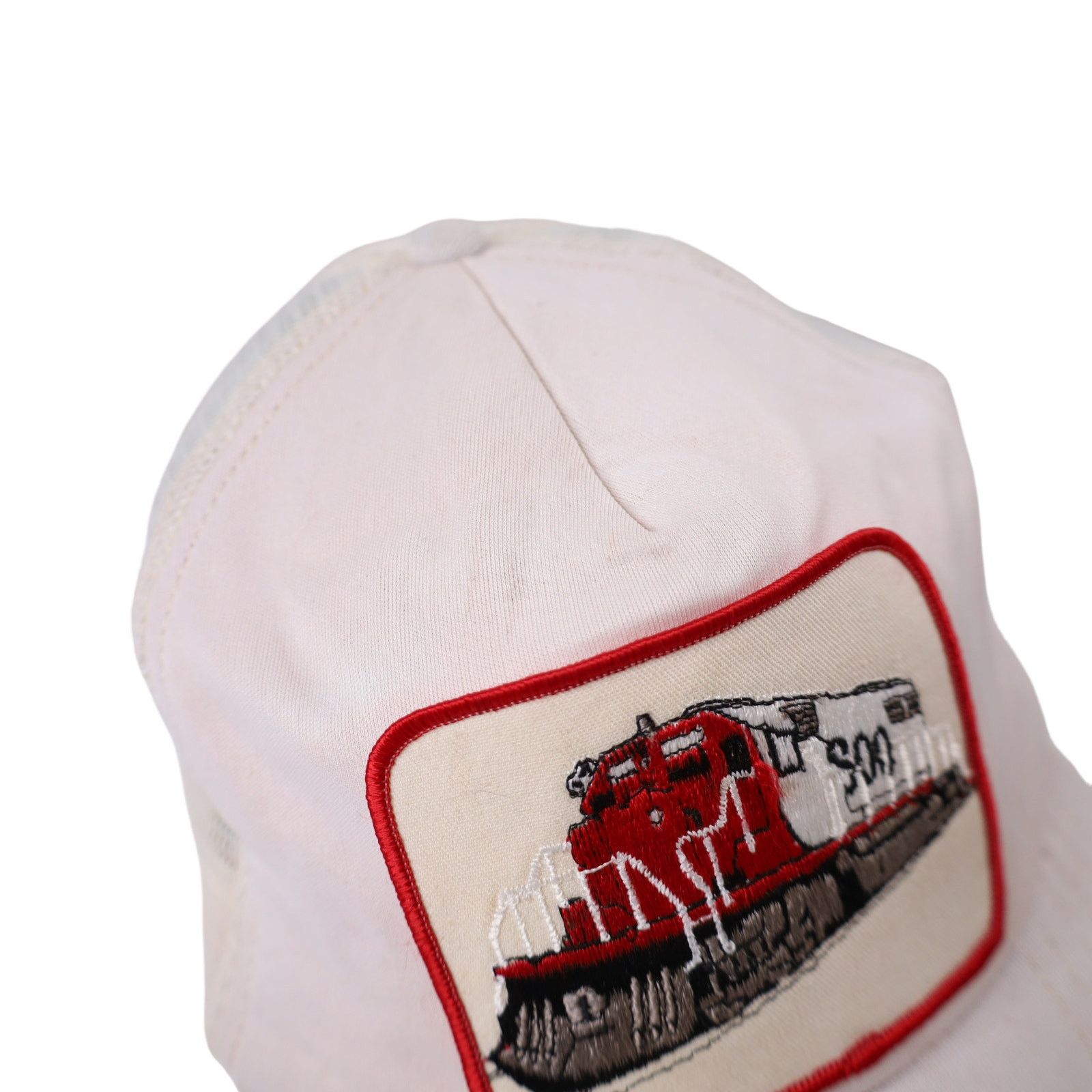 Vintage Vintage SOO Line Railroad Locomotive Train Patch Trucker Hat Size ONE SIZE - 4 Thumbnail