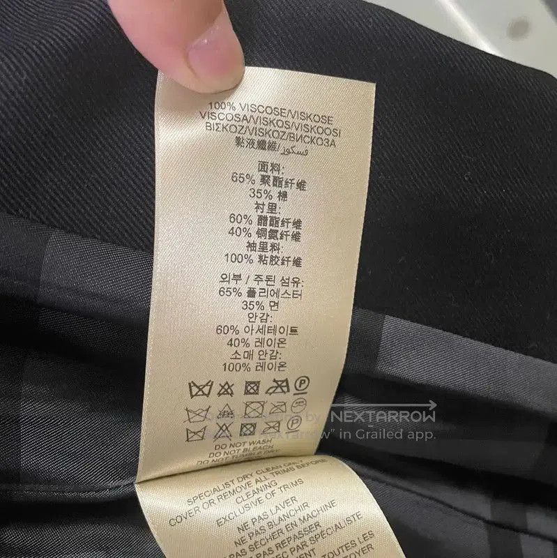 Burberry Burberry Women's Black Cotton Trench Coat. Size XS / US 0-2 / IT 36-38 - 5 Thumbnail