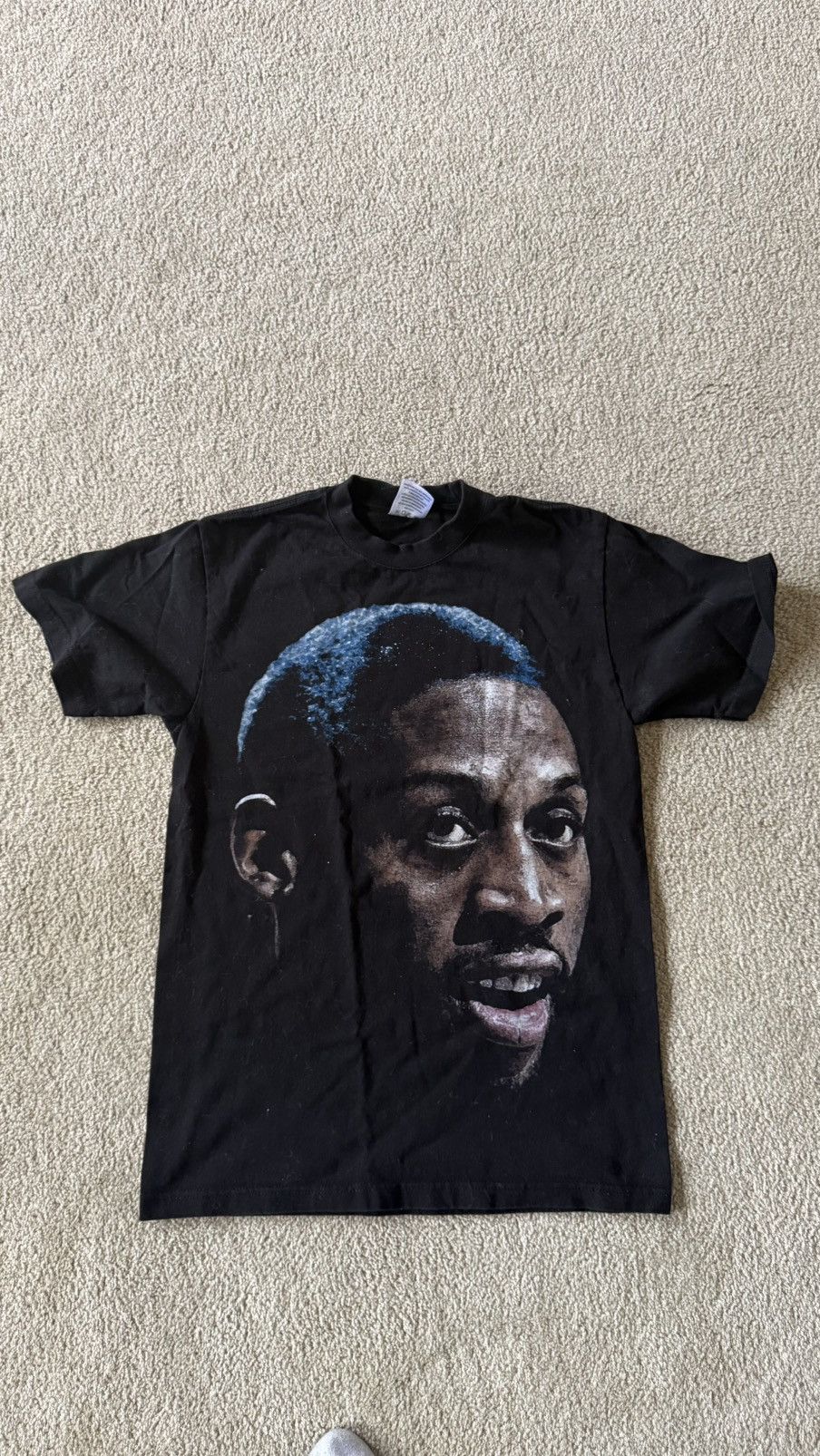 Other Vintage Dennis Rodman Big Face Tee Size US L / EU 52-54 / 3 - 1 Thumbnail