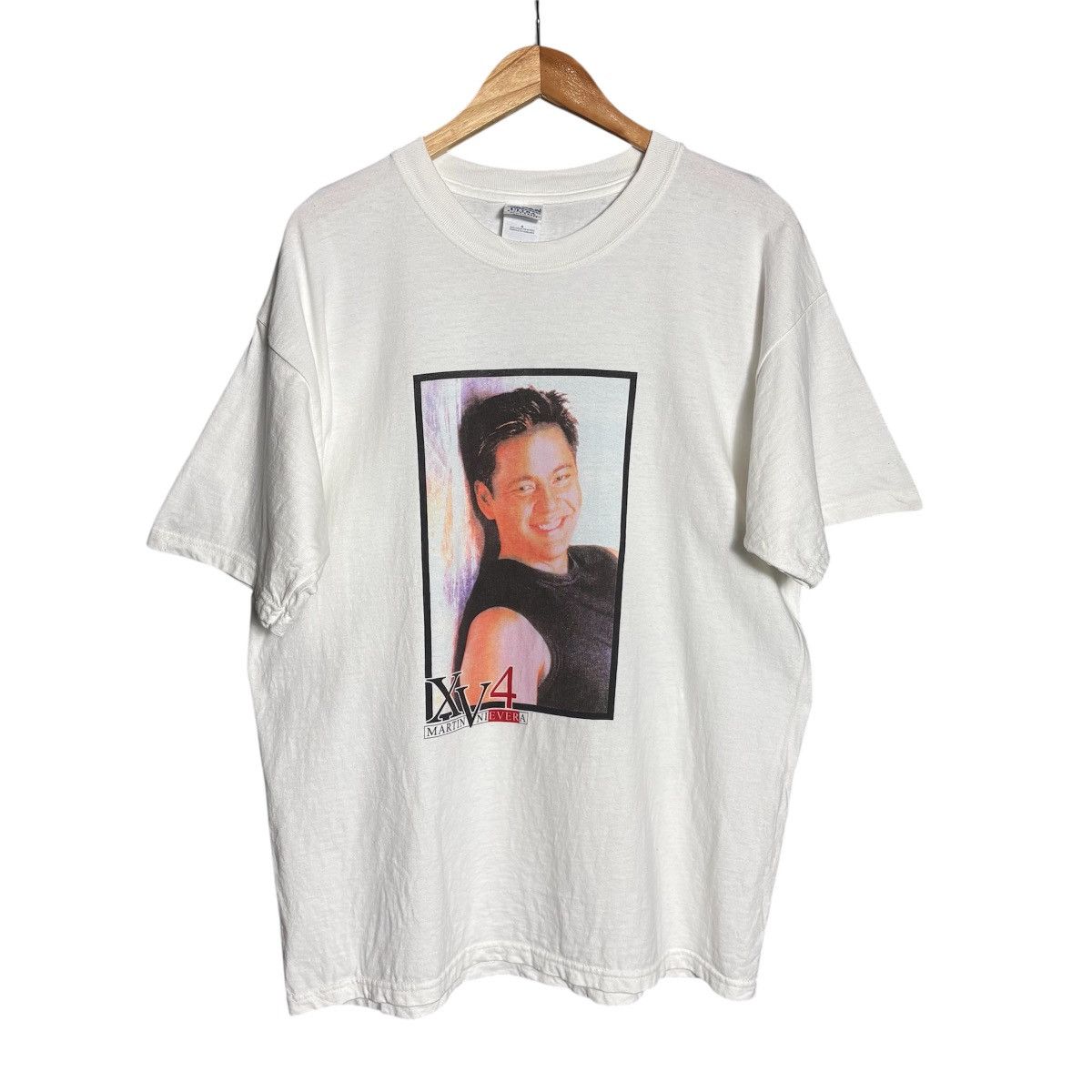 Band Tees × Vintage Vintage Martin Nievera T Shirt Size US L / EU 52-54 / 3 - 1 Thumbnail