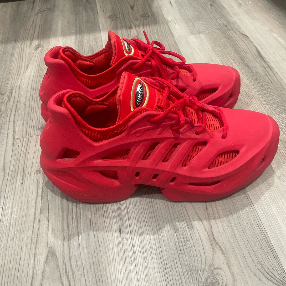 Adidas Adifoam Climacool “Scarlet” Size US 11 / EU 44 - 1 Thumbnail