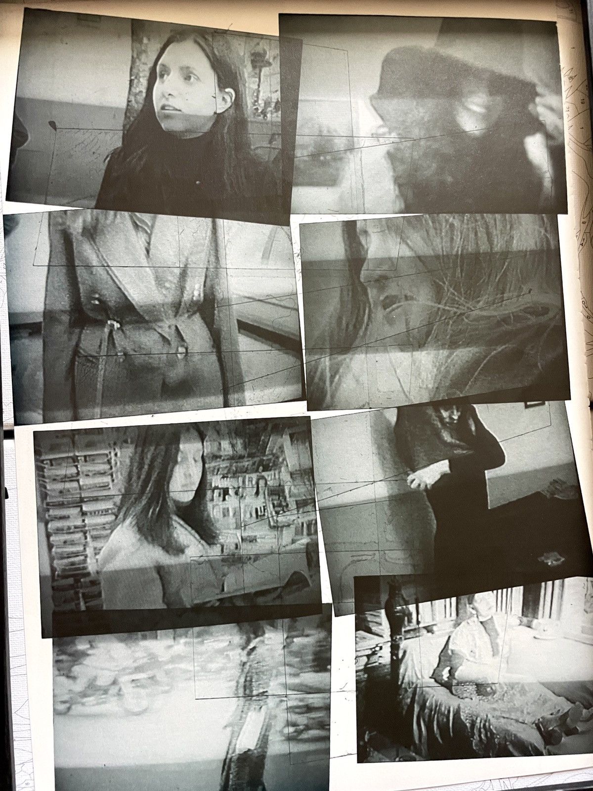 Maison Margiela × Vintage Maison Martin Margiela Archival photos framed poster 9x12 Size ONE SIZE - 2 Thumbnail