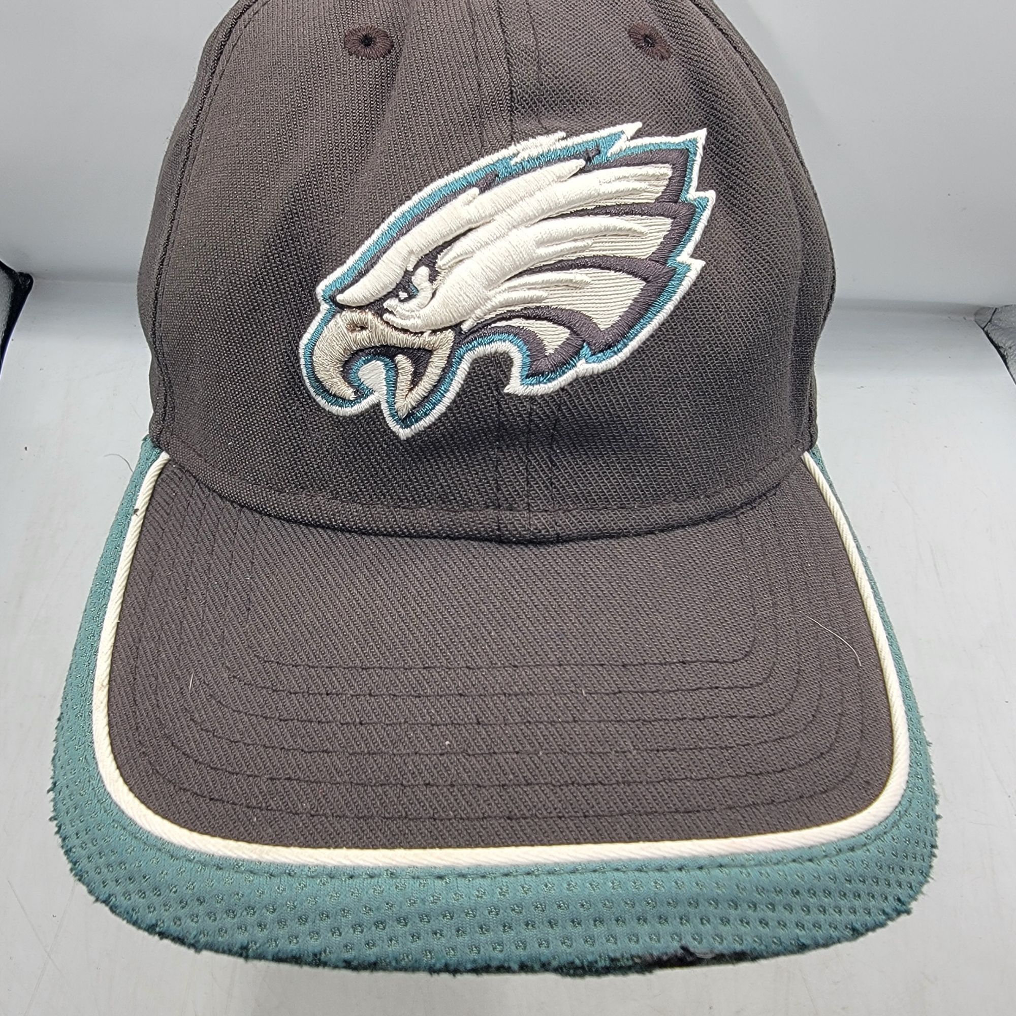 New Era Philadelphia Eagles New Era 39Thirty NFL Cap S/M Gray Teal S Size ONE SIZE - 9 Thumbnail