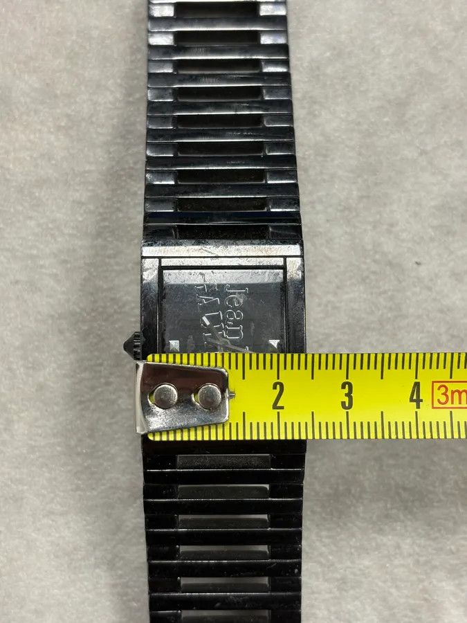 Jean Paul Gaultier 2000s Jean Paul Gaultier Black Rail Watch Size ONE SIZE - 13 Thumbnail