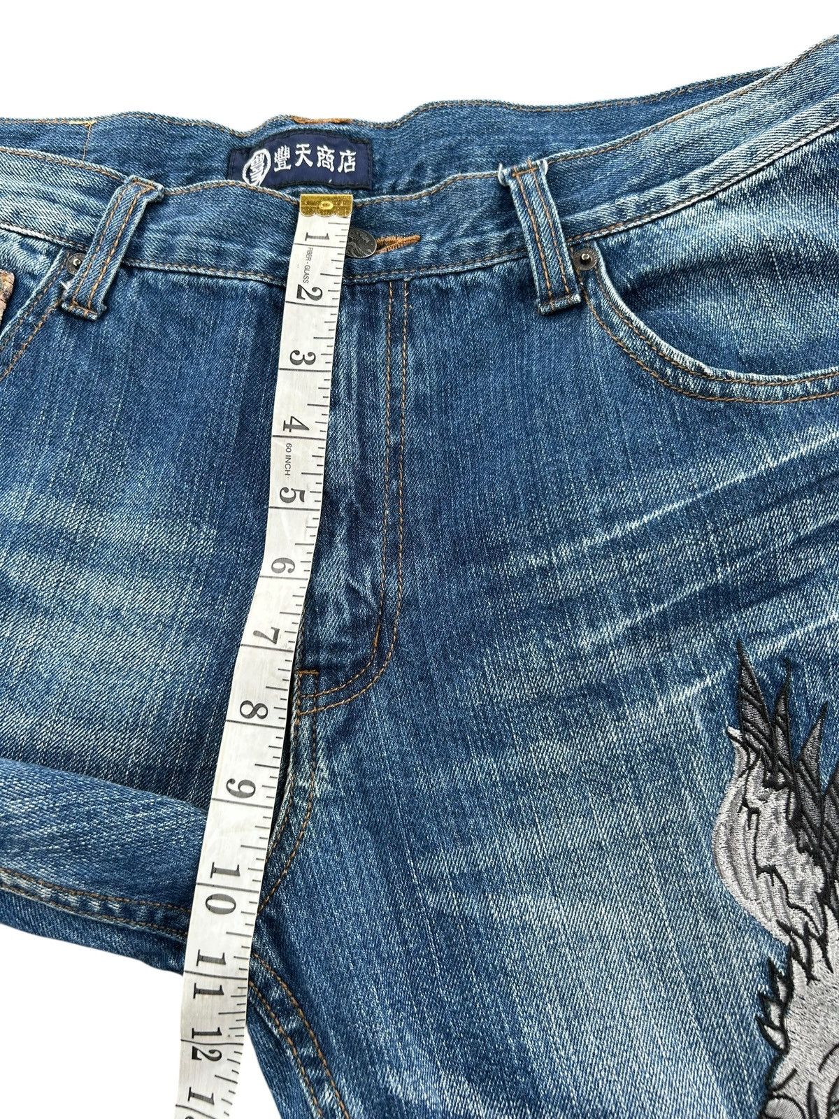 Kapital Karakuri Tamashii Inspired Japanese Brand Vintage Denim Jean Size US 34 / EU 50 - 16 Thumbnail
