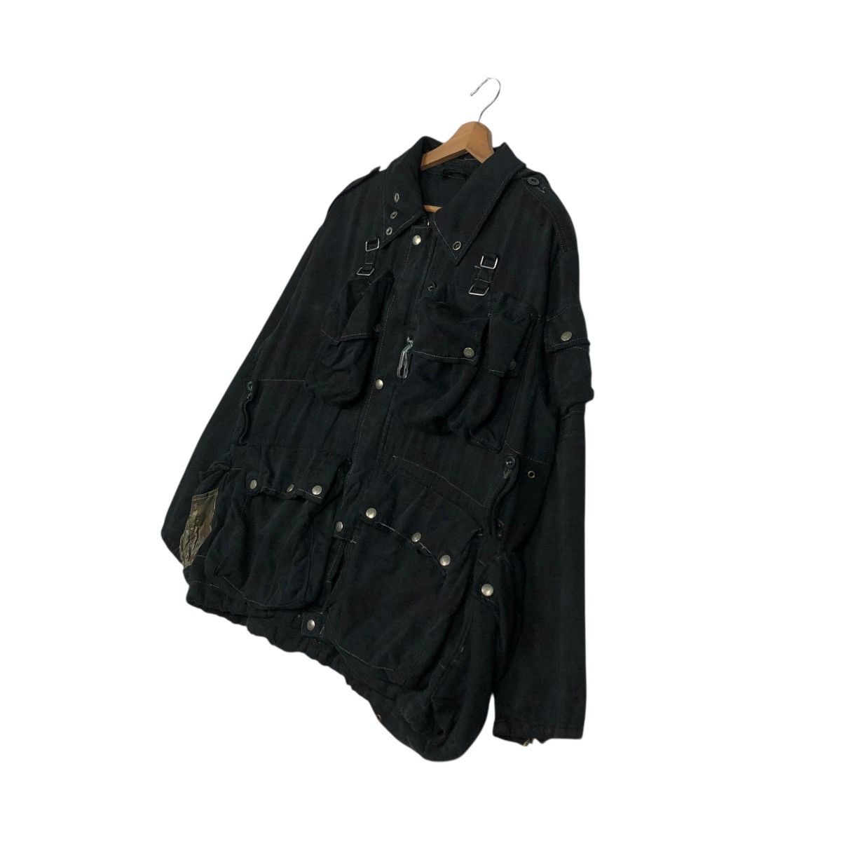 Japanese Brand 🔥VINTAGE BOMBER JACKET BONDAGE UTILITY PARACHUTE ISSEYMIYAKE Size US M / EU 48-50 / 2 - 4 Thumbnail