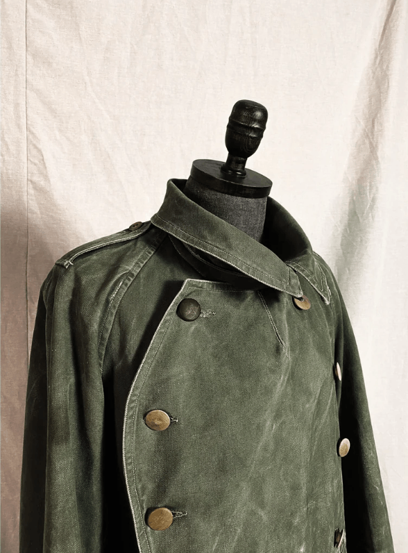 Other French 1940’s M-38 Motorcycle Double Breasted Jacket Size US M / EU 48-50 / 2 - 3 Thumbnail