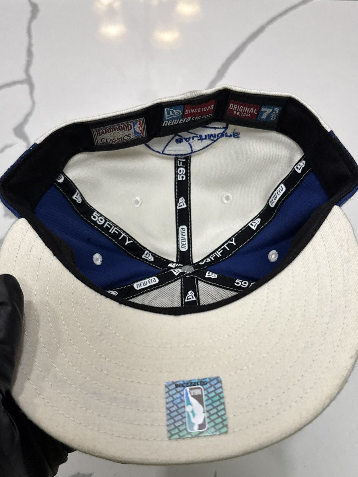 NBA × New Era × Vintage Vintage New Era Baltimore Bullets Fitted Cap Size ONE SIZE - 14 Thumbnail