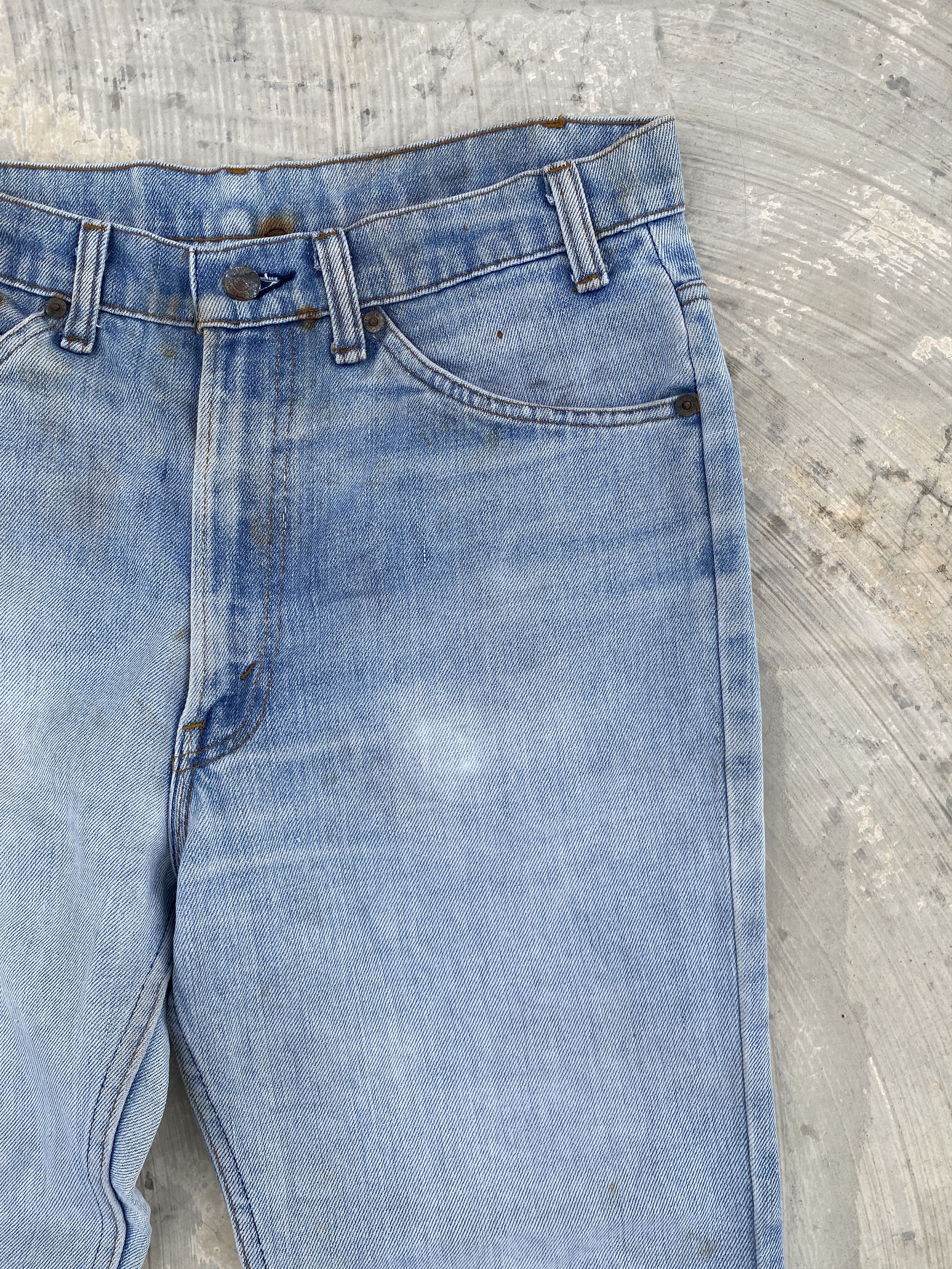 Levi's × Vintage Vintage 80s Levis 517 #8 Flare Jeans Size US 33 - 3 Thumbnail