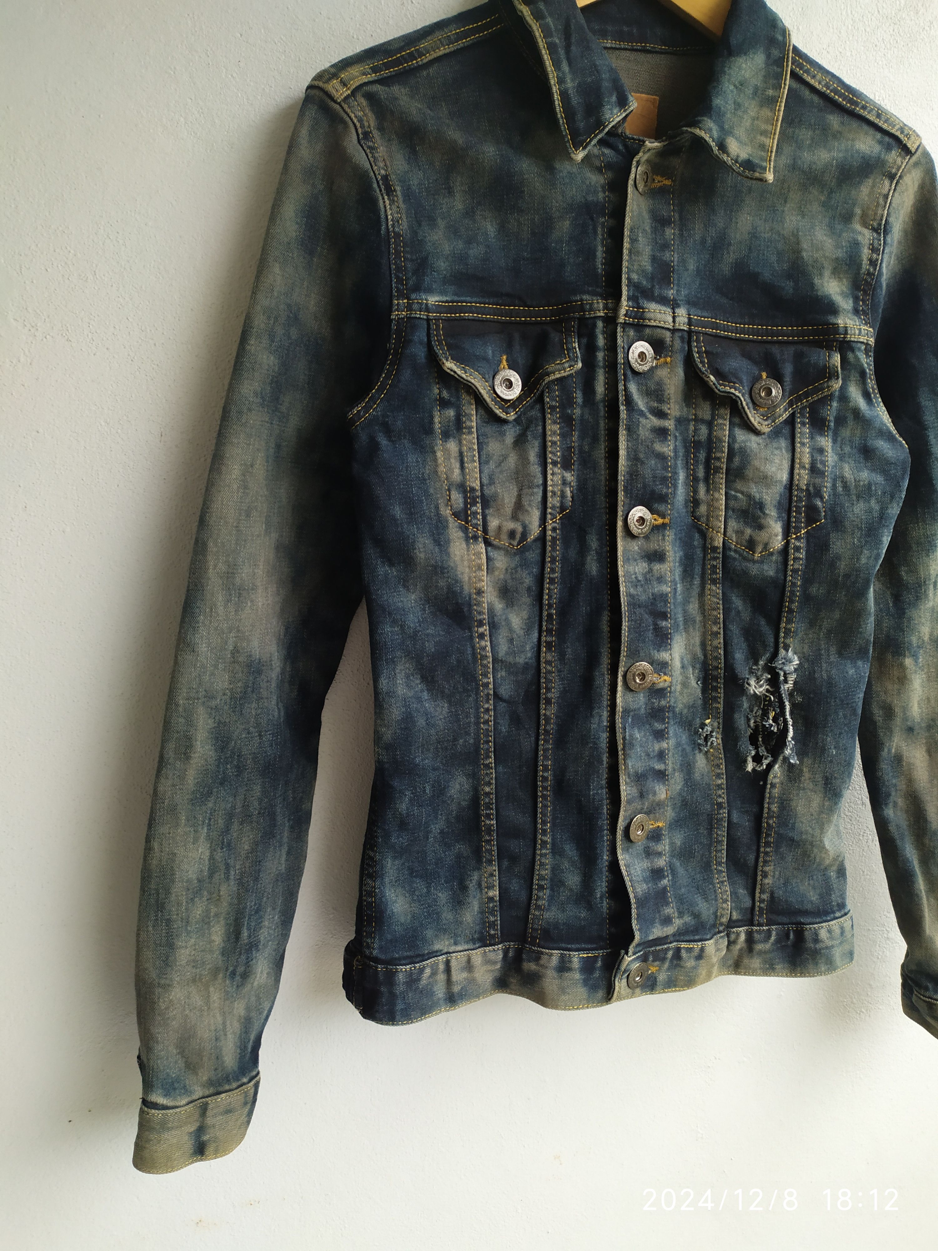 If Six Was Nine × Japanese Brand × Le Grande Bleu (L.G.B.) Japanese brand Digreen Jacket Denim|LGB|If Six Was Nine Size US S / EU 44-46 / 1 - 4 Thumbnail