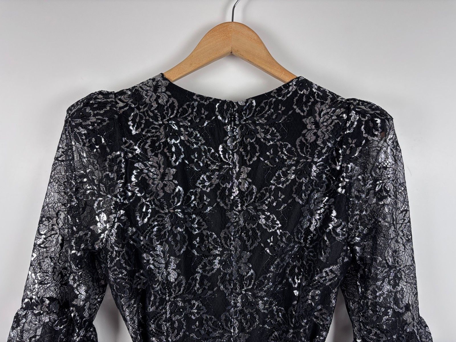 H&M The Vampire's Wife x H&M Floral Mini Dress Sliver US 12 Size XL / US 12-14 / IT 48-50 - 6 Thumbnail