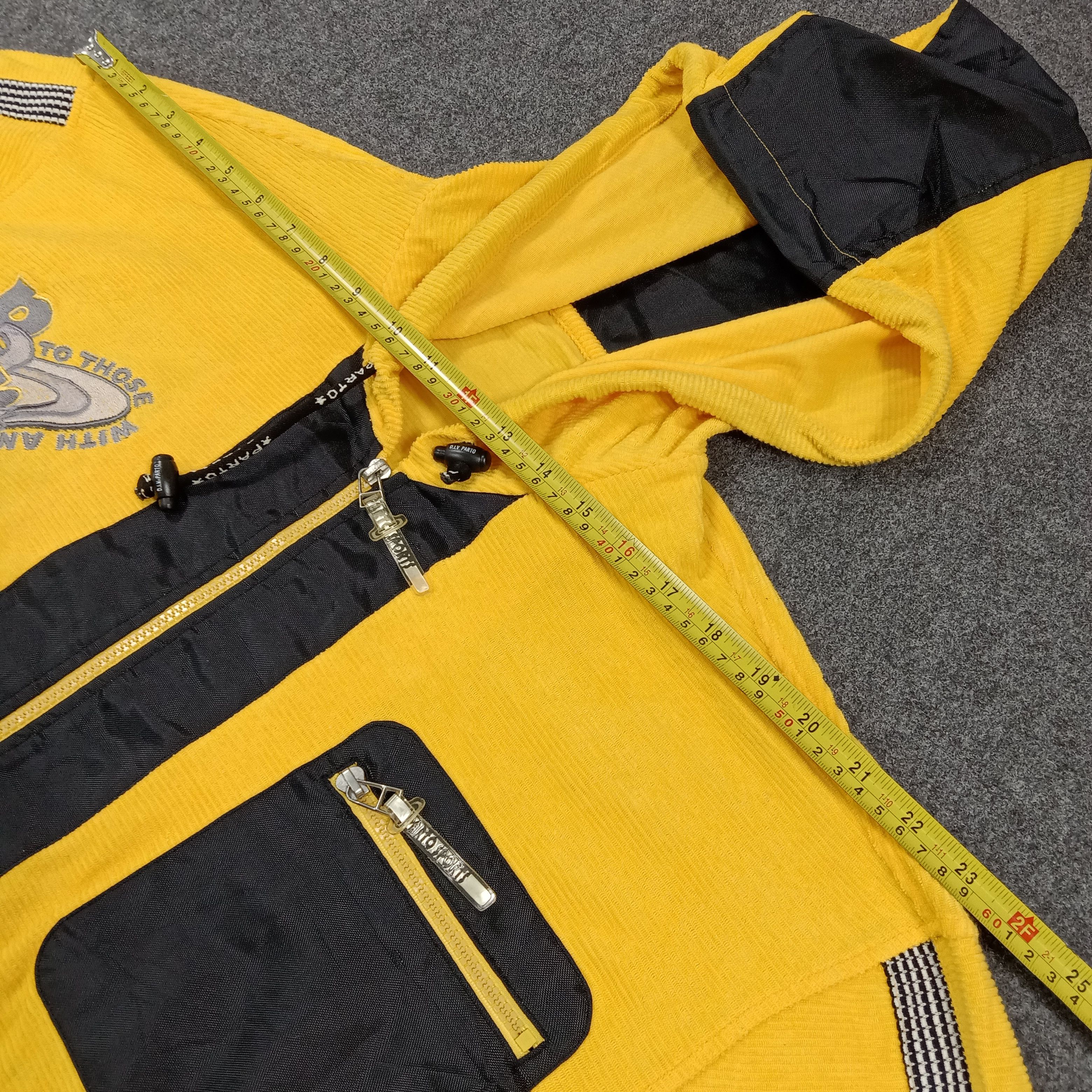 Vintage Parto Sport American Jacket 90's Hooded C279N10 Size US XXL / EU 58 / 5 - 5 Thumbnail