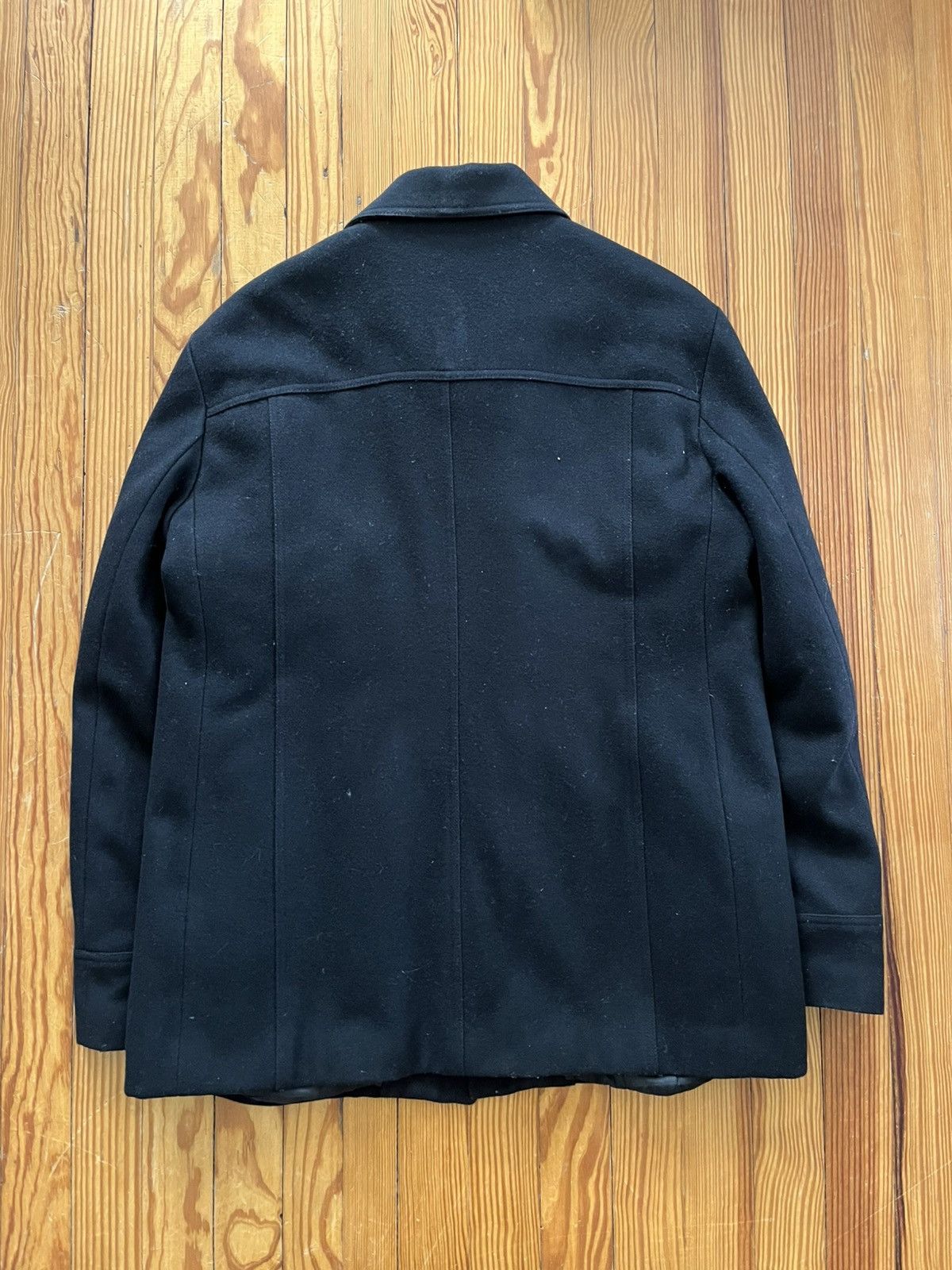Helmut Lang Archive 1997 Helmut Lang Wool Coat Jacket Black GRAIL Size US L / EU 52-54 / 3 - 2 Thumbnail