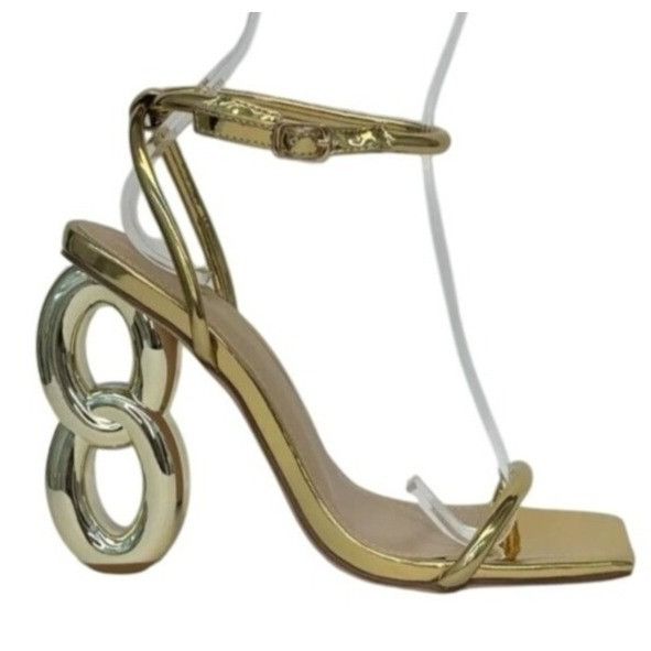 Other LILIANA / Duet-2 /Gold Metallic / Heeled Sandals / With Uni Size US 10 / IT 40 - 1 Thumbnail