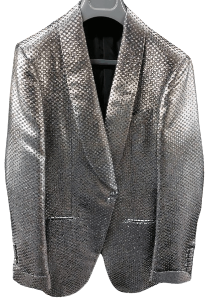 Tom Ford o1loc1c0824 11NY40SZ Giacca Jacket in Steel Grey Size US S / EU 44-46 / 1 - 1 Thumbnail