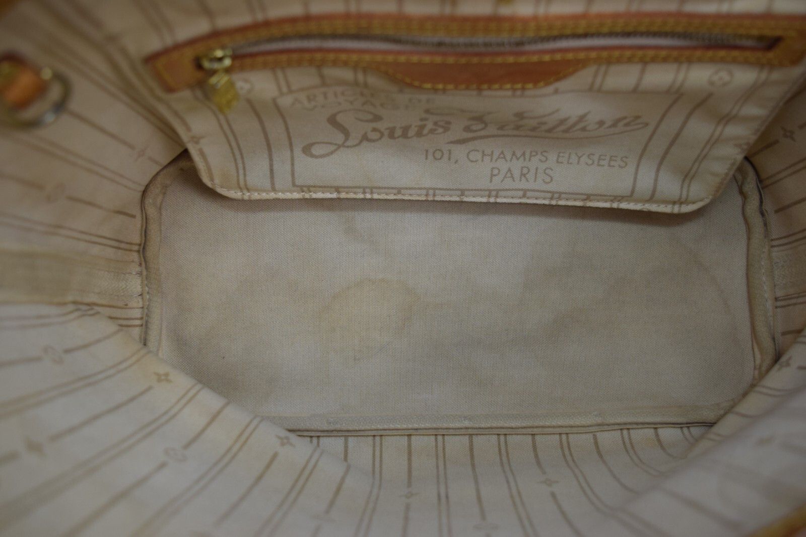Louis Vuitton Louis Vuitton Neverfull PM Tote Bag Azur N51110 Size ONE SIZE - 10 Thumbnail