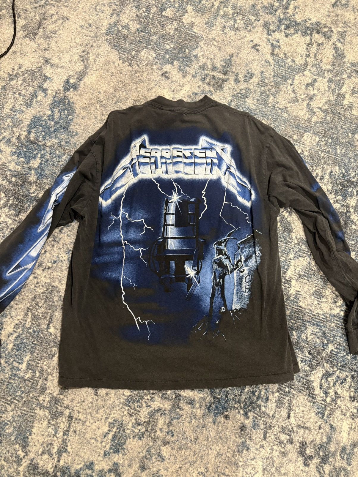 Represent Clo. Represent Metallica Ride The Lightning Long Sleeve Vintage Size US L / EU 52-54 / 3 - 6 Thumbnail