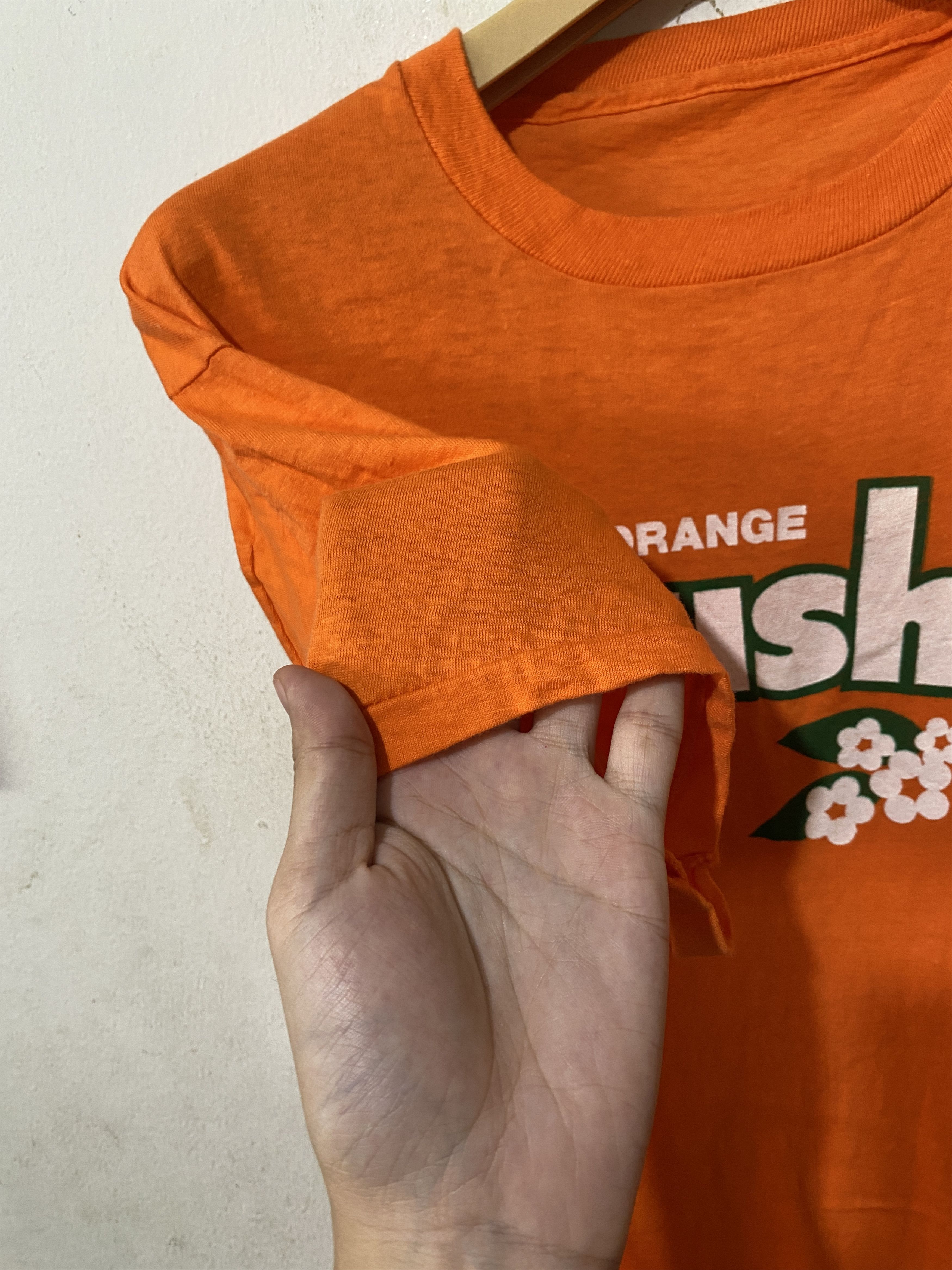 Orage × Vintage Vintage 80s Orange Crush Shirt Size US M / EU 48-50 / 2 - 4 Thumbnail