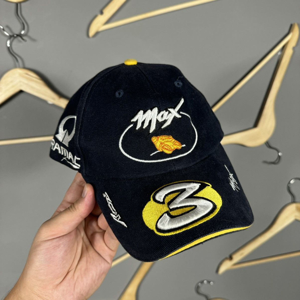 NASCAR Daring Max 3 Moto Racing Cap Size ONE SIZE - 1 Thumbnail