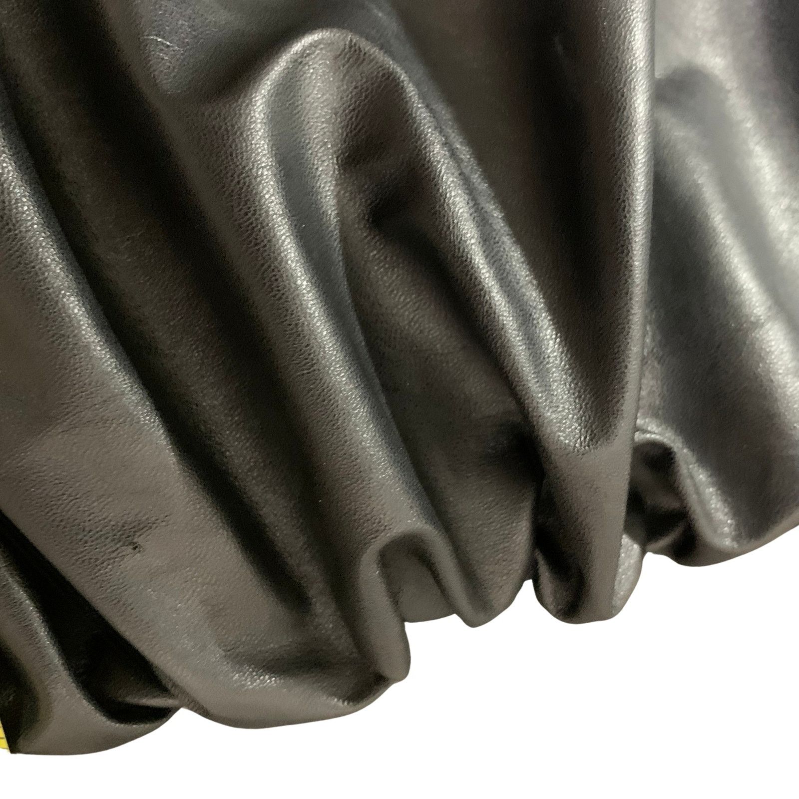 Zara Zara Faux Leather Dress w/ Gathering Detail | Women's L Size L / US 10 / IT 46 - 10 Thumbnail